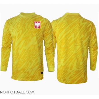 Billige Fotballdrakt Polen Keeper Replika Hjemmedrakt EM 2024 Langermet
